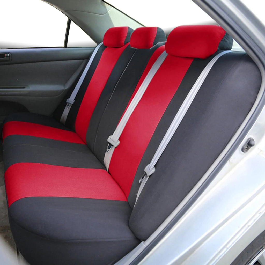 Universal Polyester Car Seat Cover Set, 4 or 9 Pieces