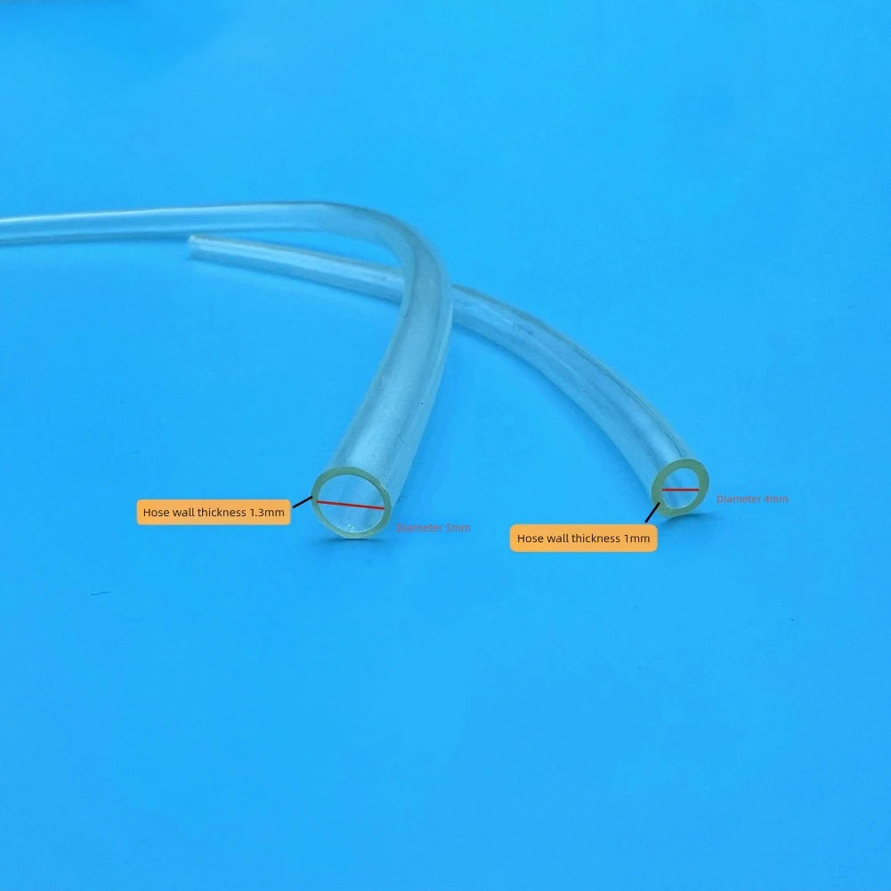 Clear Oil Extraction Pipe Brake Bleeder Kit One-Way Check Valves Quick-Connect Brake Bleeder Hose