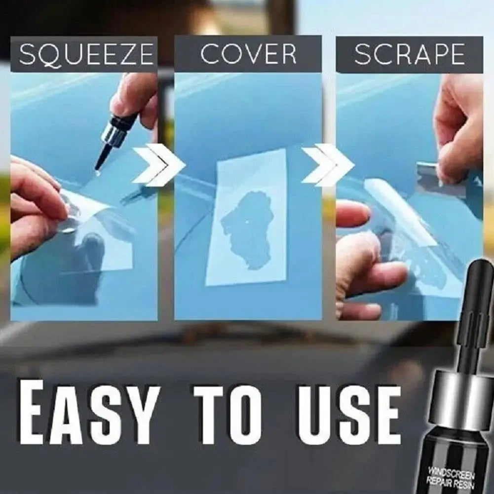 Windshield Repair Kit 3ml – Fix Chips & Cracks in Minutes - image 6