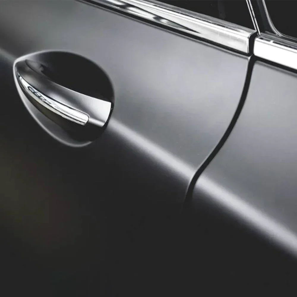 Matte Black Vinyl Car Wrap Film Roll – Bubble-Free Auto Decal Sticker - image 4