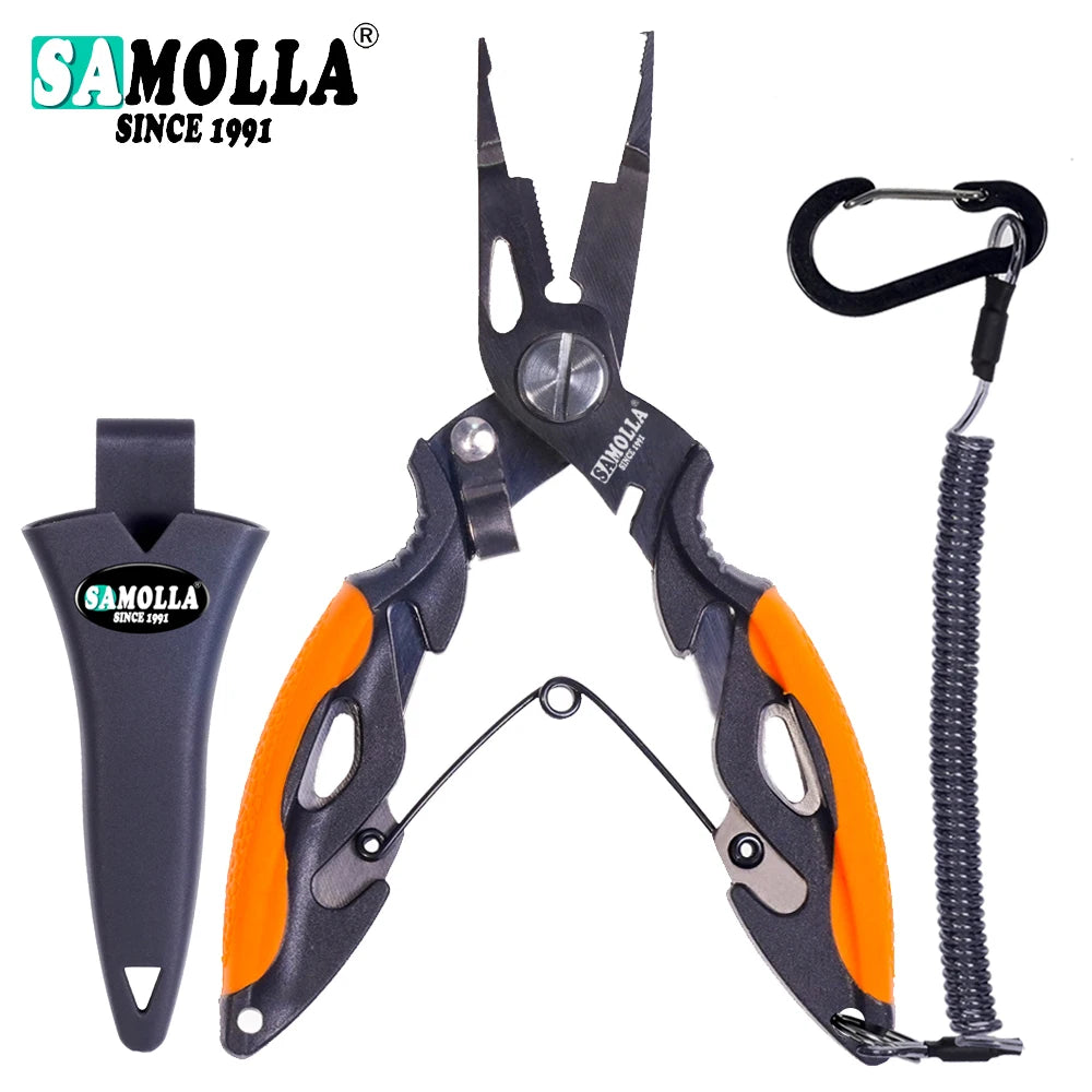 420 Stainless Steel Multifunctional Pliers with Line Cutter
