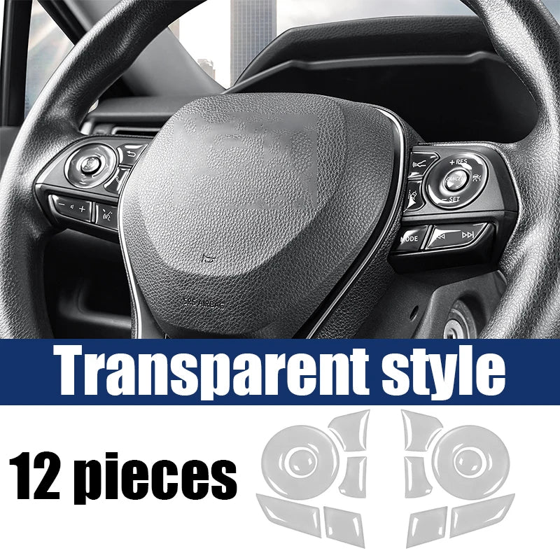 Steering Wheel Button Protector Sticker for Toyota Corolla Cross 2020-2025