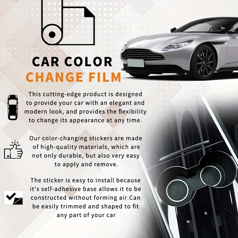 DIY Self-Adhesive Carbon Fiber Wrap for Car & Motorcycle - image 6