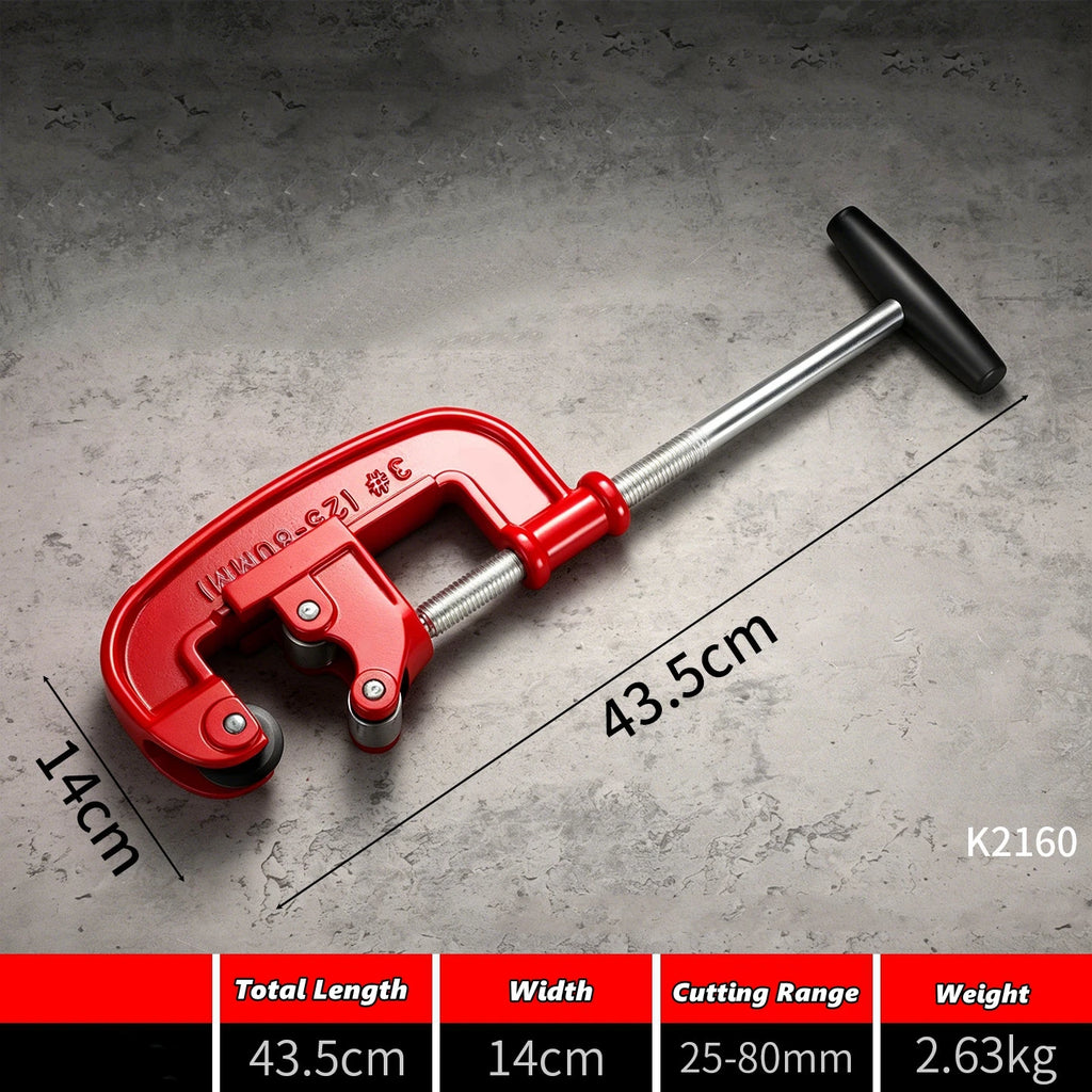 1PC Pipe Cutter, 15-50mm / 25-80mm Tubing Cutter, Heavy Duty Tube Cutter Tool for Cutting Copper,Aluminum Stainless Steel