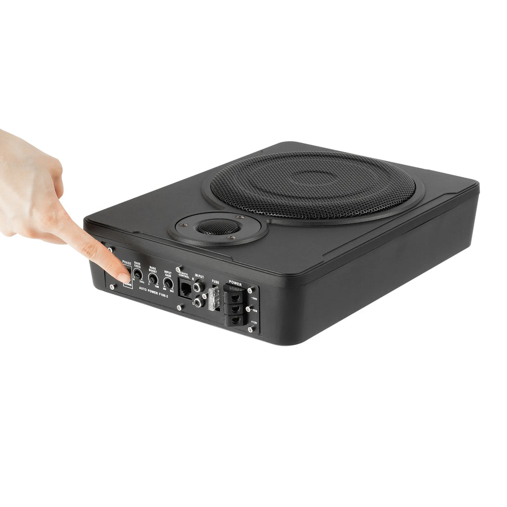 8 Inch 200W Slim Under-Seat Powered Subwoofer