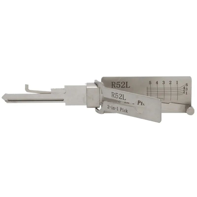 Lishi 2-in-1 Locksmith Tool for Home Door Locks (R52/KW1/SC1) - image 12
