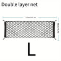 Car Trunk Net Universal Car Mesh Bag Auto Rear Trunk Storage Net Luggage Cargo Net Pocket For Car Motorcycle Trucks ATV