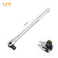 Hi-Spec 1/2" Drive Breaker Bar High-Torque F-Rod with 180 Swivel Head, Professional CR-V Steel Power Lever for Automotive repair