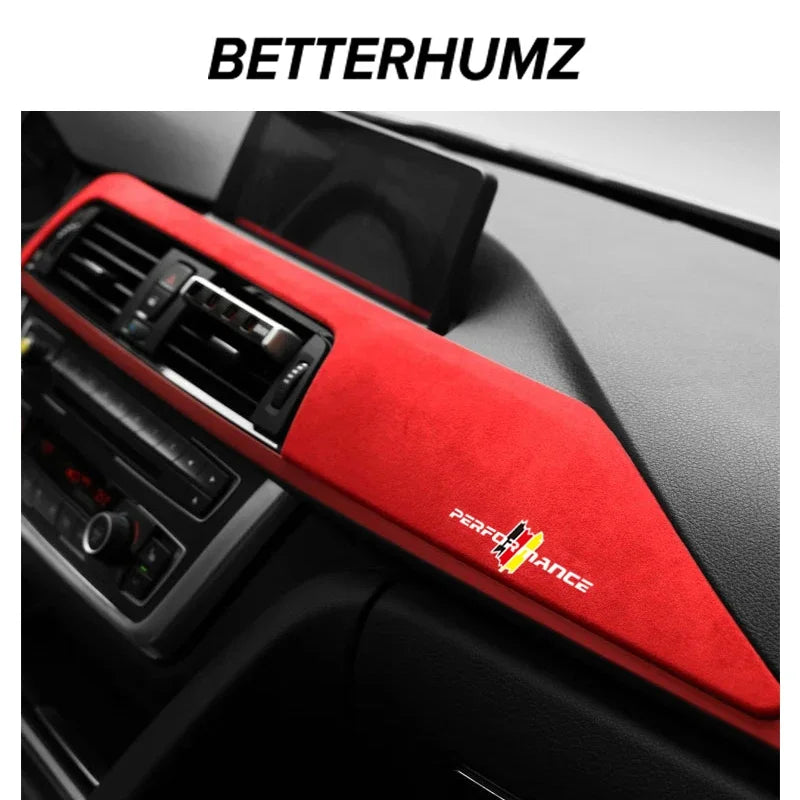 Suede Dashboard Panel Cover Trim for BMW 3 Series F30 and 4 Series