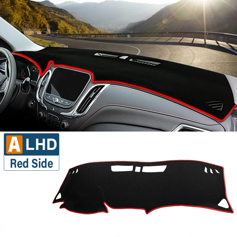Anti-UV Dashboard Cover Mat for Chevrolet Equinox 2017-2023