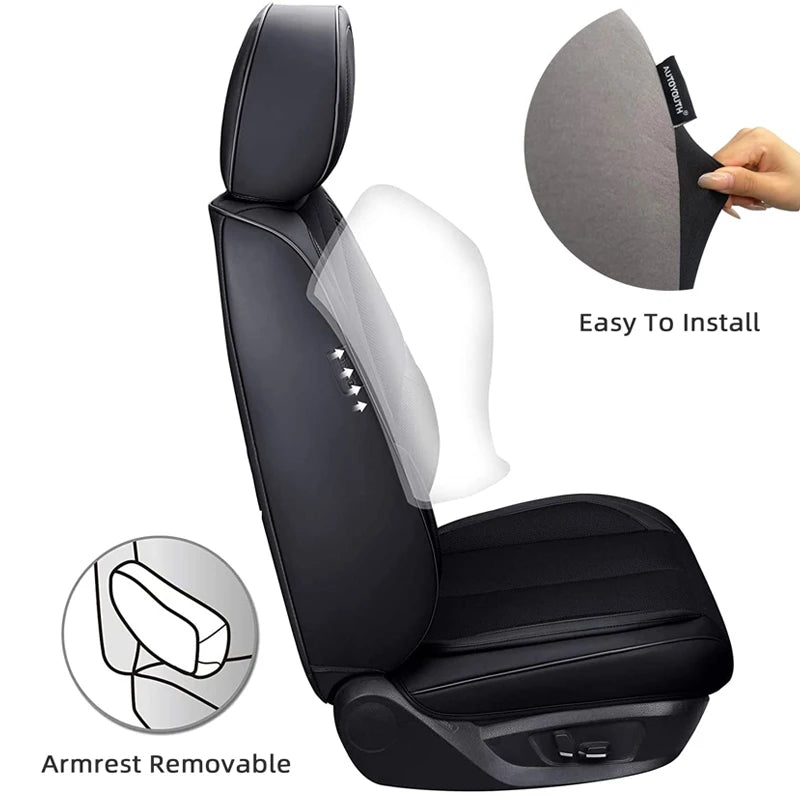 2/5PCS Car Seat Covers Set Universal Fit Most Car Covers with Tire Detail Suitable for Independent Seat Covers Protecting Seats
