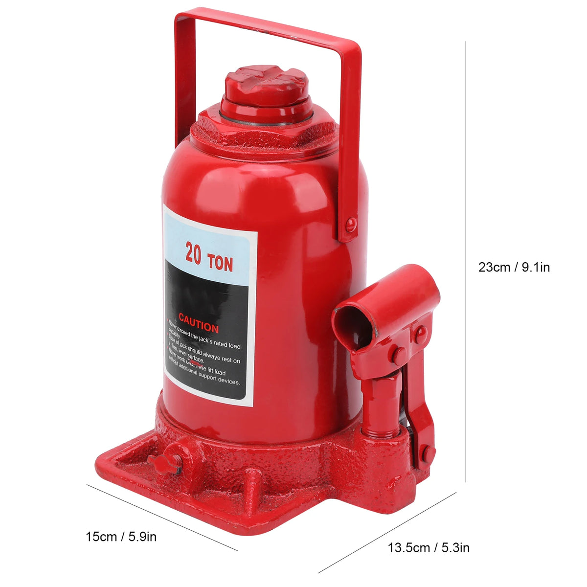 Hydraulic Bottle Jacks for Automotive Construction Industrial Agricultural 20 Ton Industrial Jacks