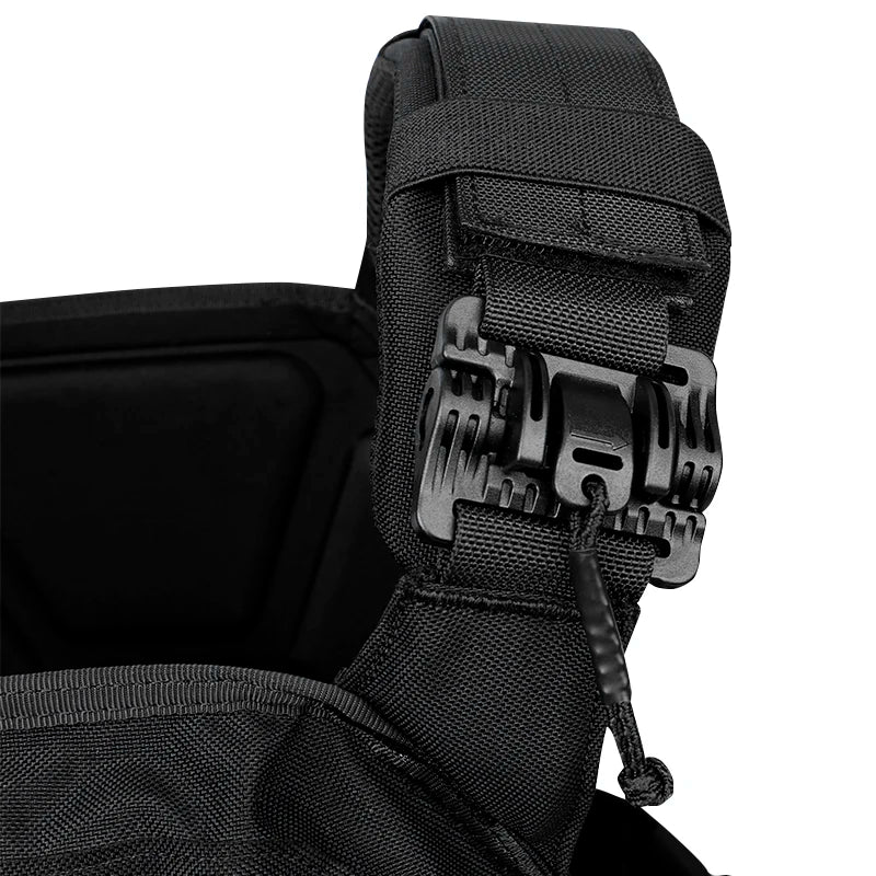 Artex 6094 Quick-Detach Laser-Cut Tactical Vest (Black) - image 4