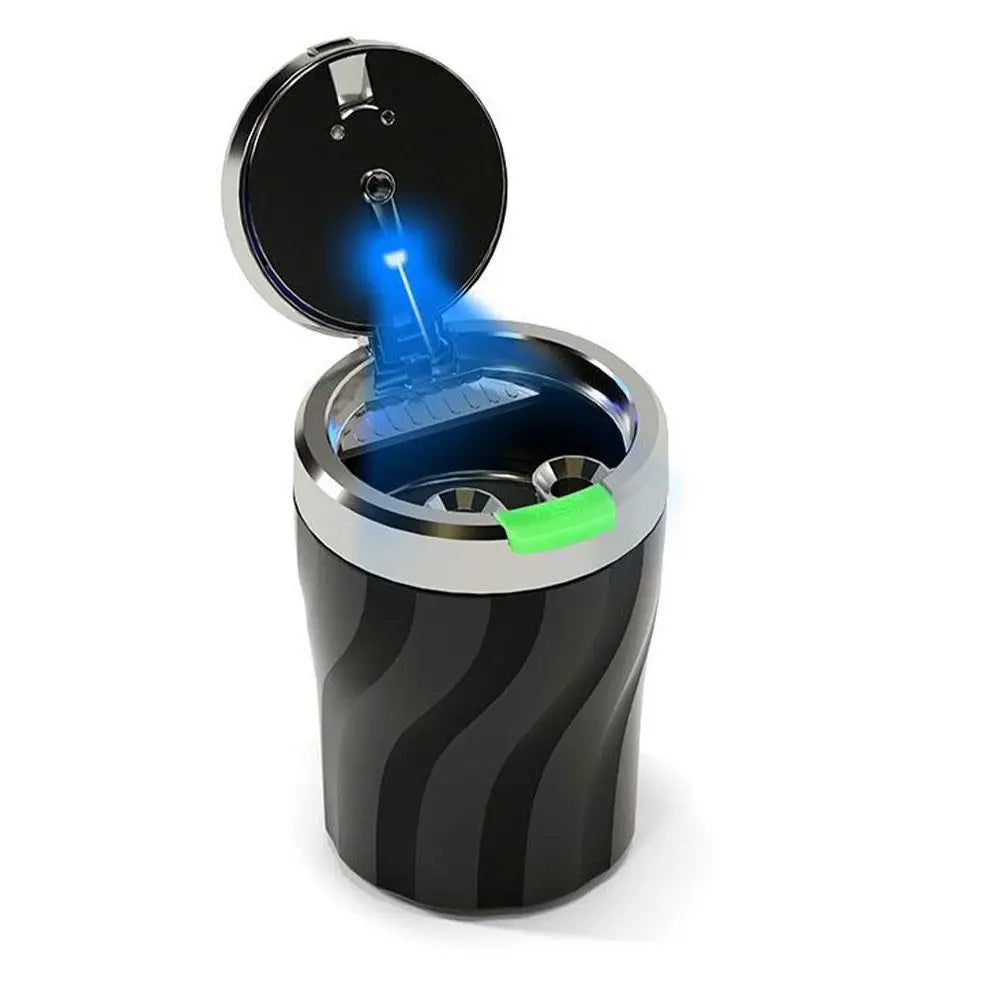 LED Car Ashtray – Portable Smokeless Auto Ash Cup - image 7