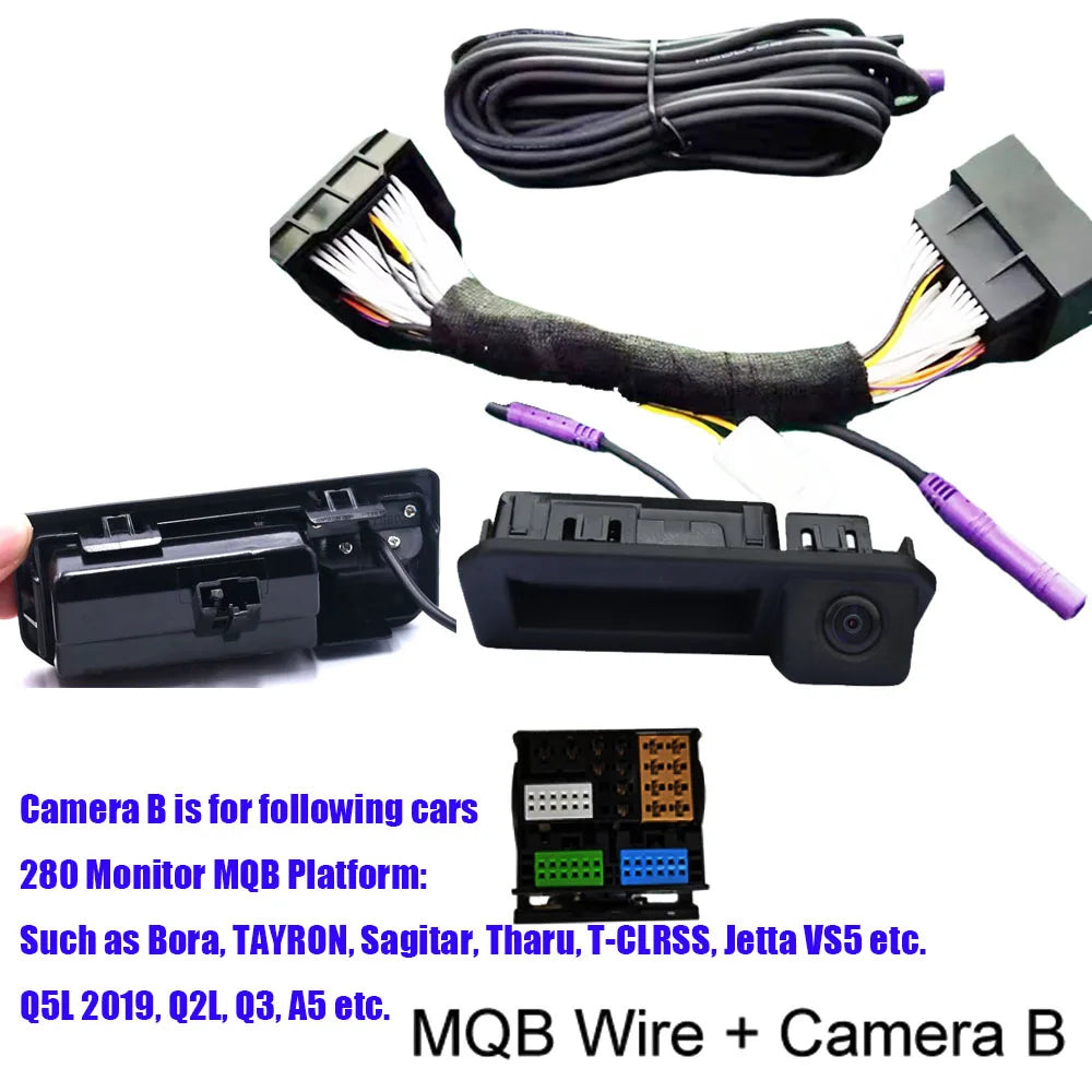 Dynamic Rear View Camera for VW Audi & Skoda | 140° CanBus - image 5