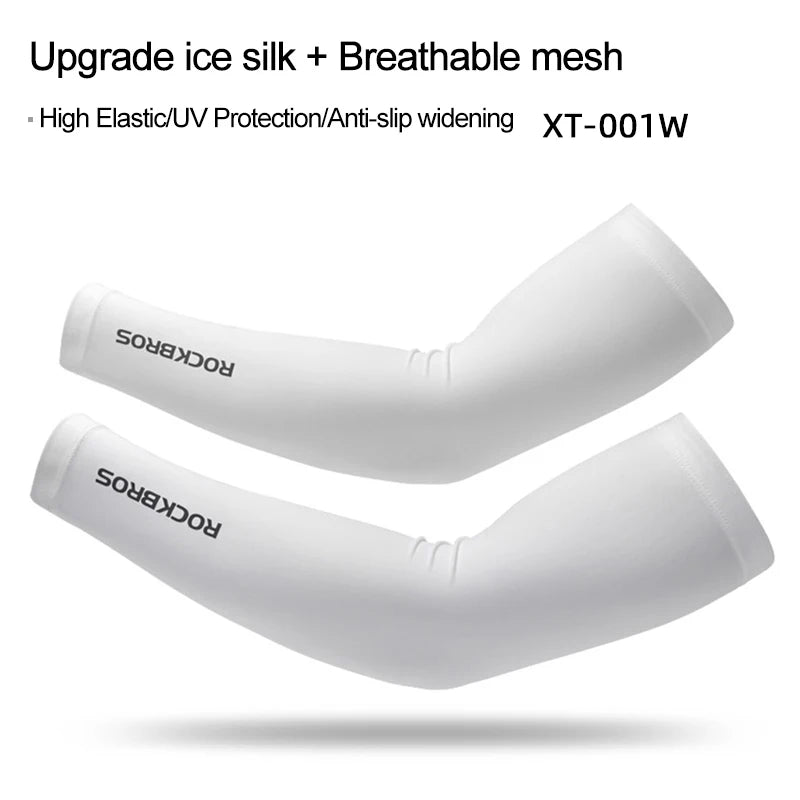 ROCKBROS Ice Fabric UV400 Arm Sleeves for Sports - image 20