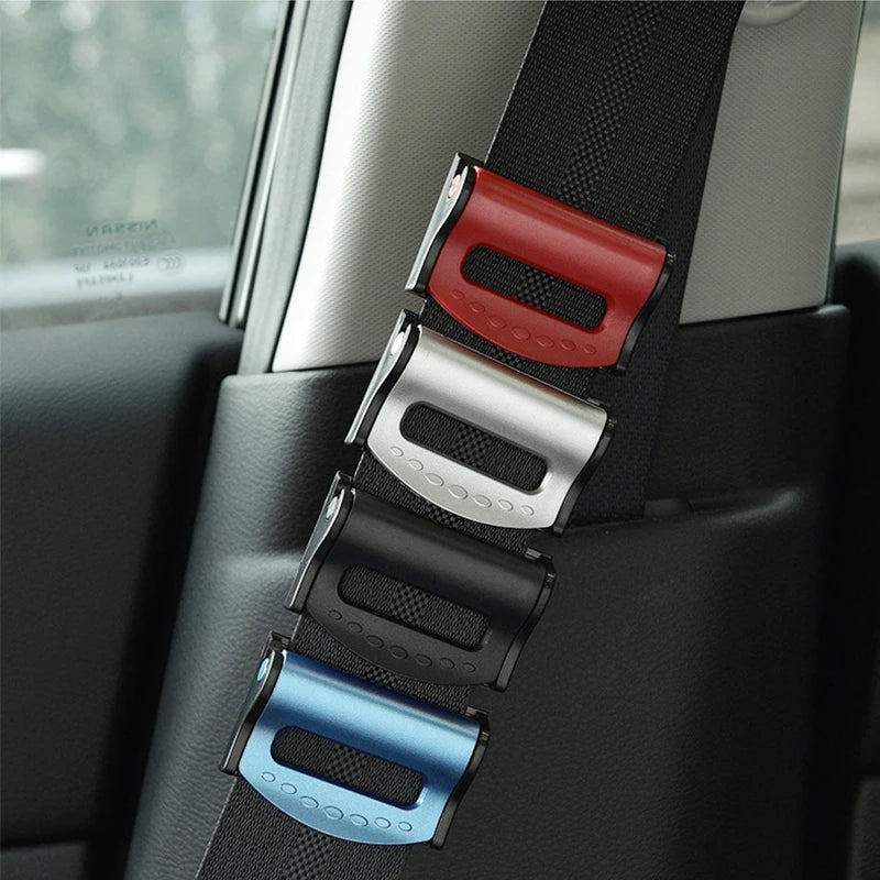 Universal Seat Belt Comfort Stopper Clips - image 2