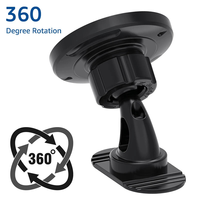 Magnetic Car Phone Holder for MagSafe Case Dashboard Mount 360 Degree Rotation GPS