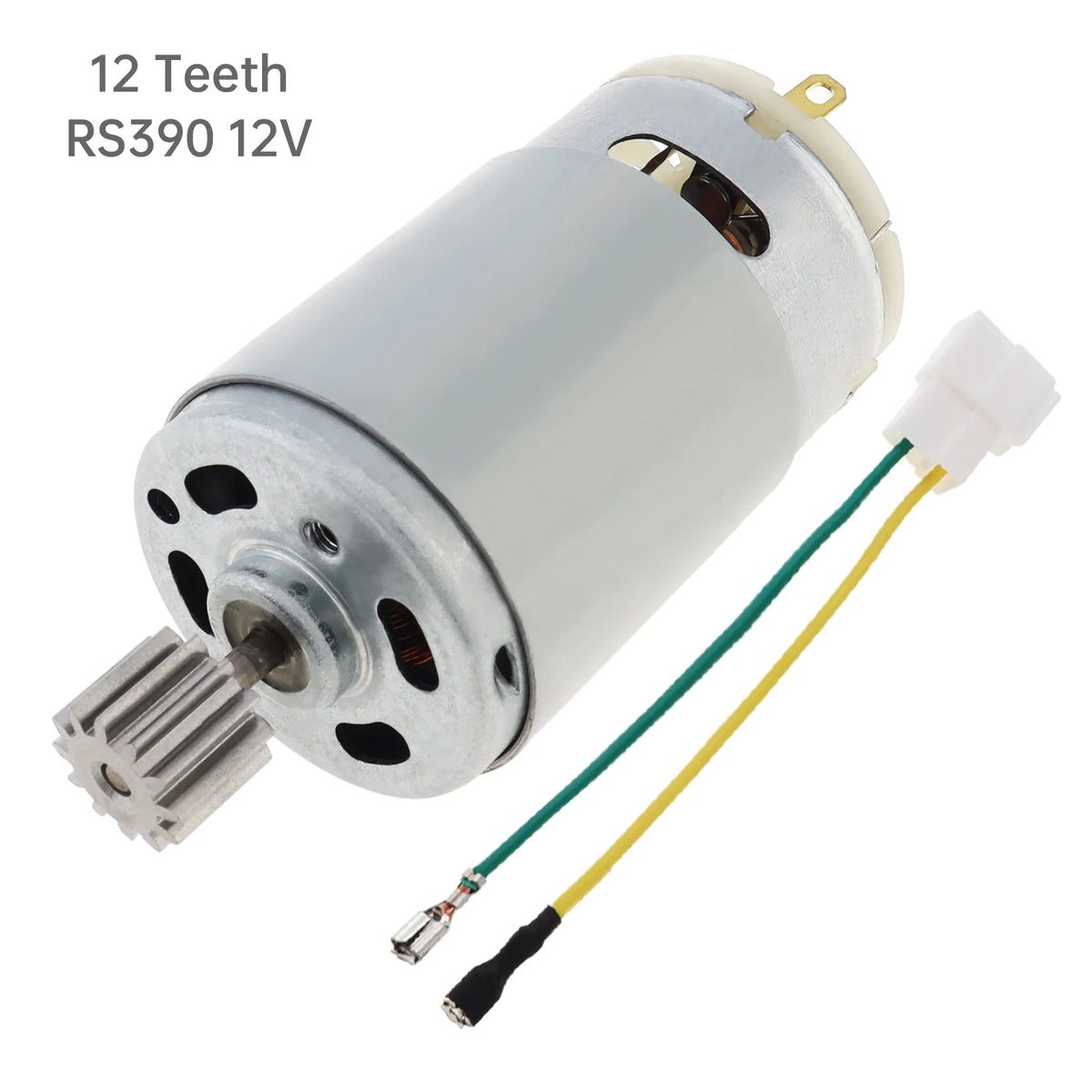 1pc R390/380 12 Teeth DC Motor 6/12V 12000-20000RPM Kids Ride On Toys Car Motor High Speed Electric Motor for Remote Control Car