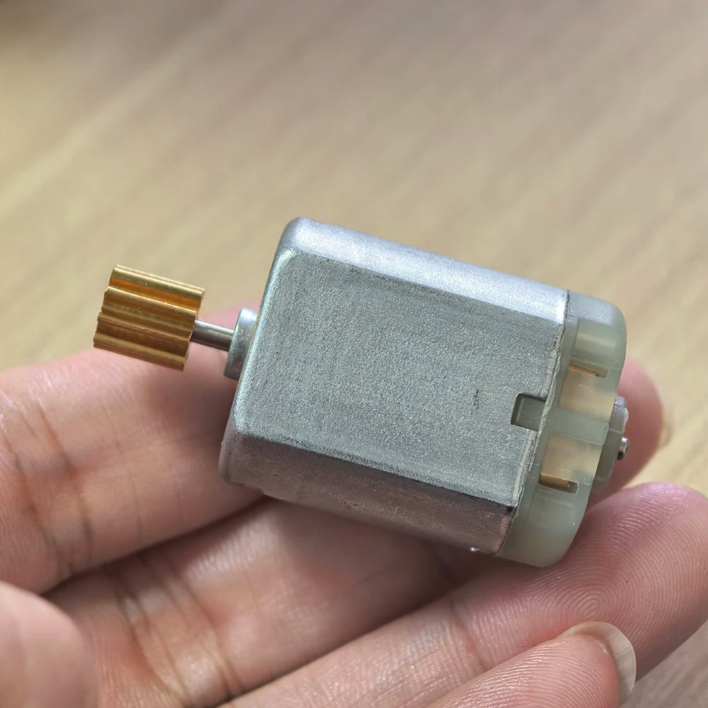 12V FC-280SC Micro 9-Tooth Gear Motor for Car Door Locks & Mirrors - image 3
