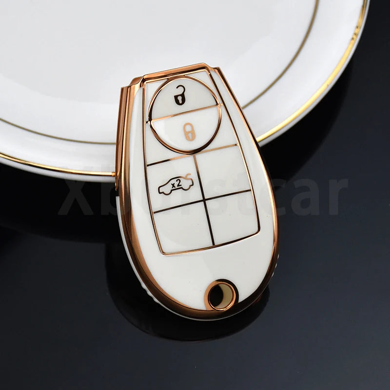 TPU Car Key Fob Cover Case for Dodge Jeep Chrysler - image 12