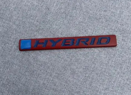 Hybrid Emblem Badge Decal Sticker for Car Trunk and Fender - view 7