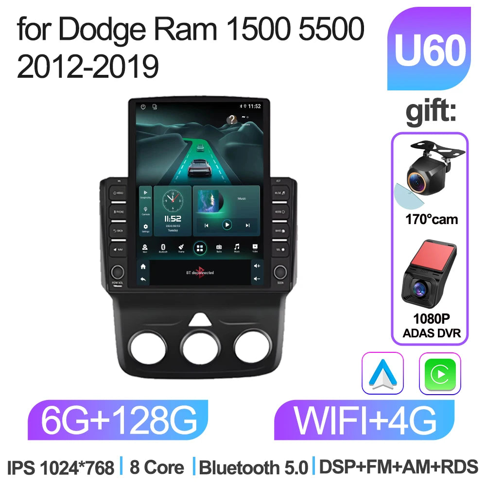 9.7-inch Android CarPlay Stereo for Dodge Ram 2012-2019 - image 39