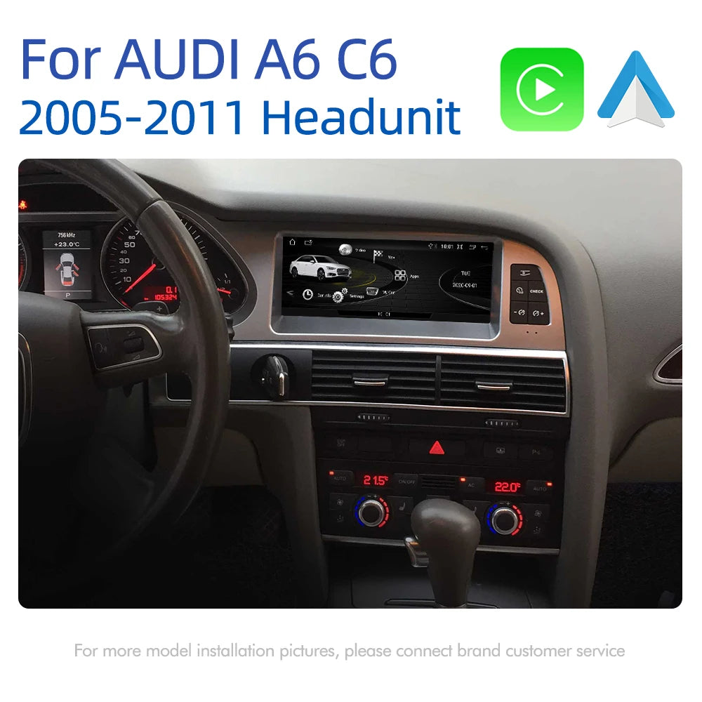 Android 14 Multimedia Player for Audi A4 A5 A6 Q7 - image 6