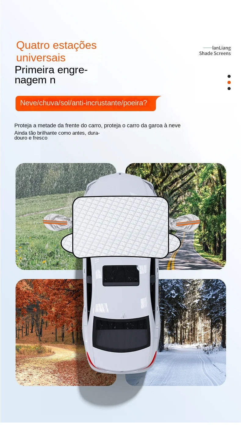 Windshield Snow and Sun Shade Cover