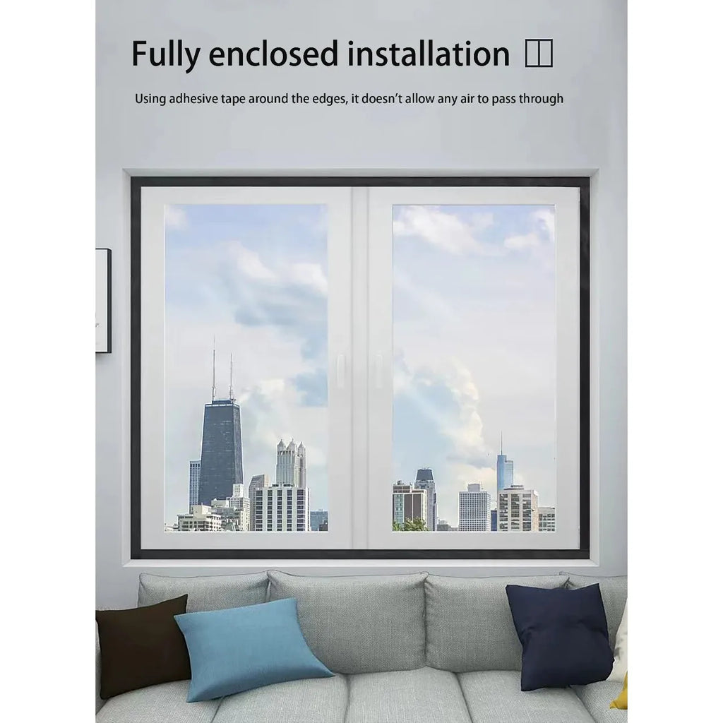 Thermal Window Insulation Film – Cold & Wind Barrier