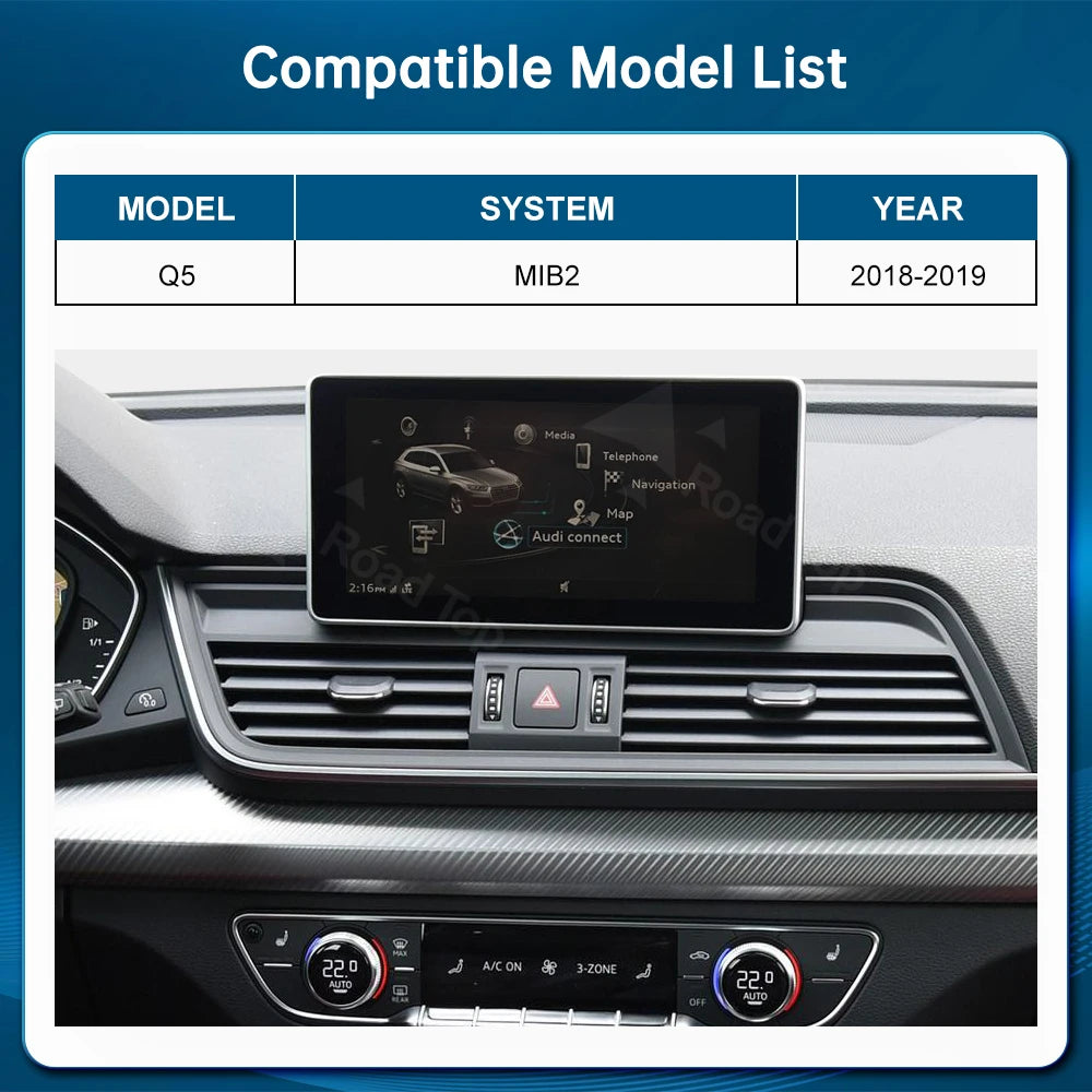 12.3'' Touchscreen Multimedia Display for Audi Q5 (2018-2019) - image 2