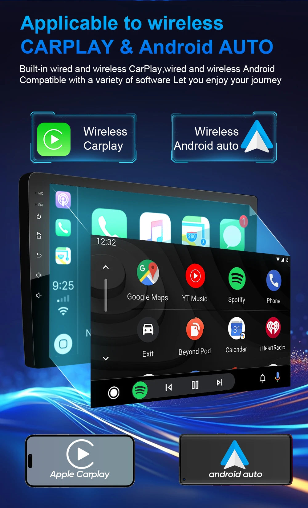 10 Inch Android Car Stereo for Suzuki Swift 2003-2010 with CarPlay - image 11