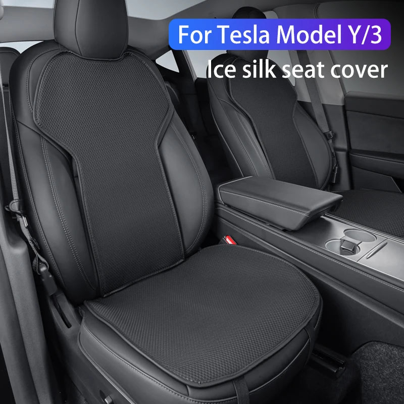 Ice Silk Seat Cushion for Tesla Model 3 and Model Y