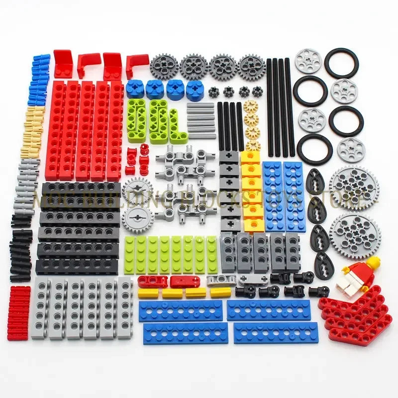 Technic Engine Crankshaft Center Building Blocks, ABS Brick Parts Set - image 9