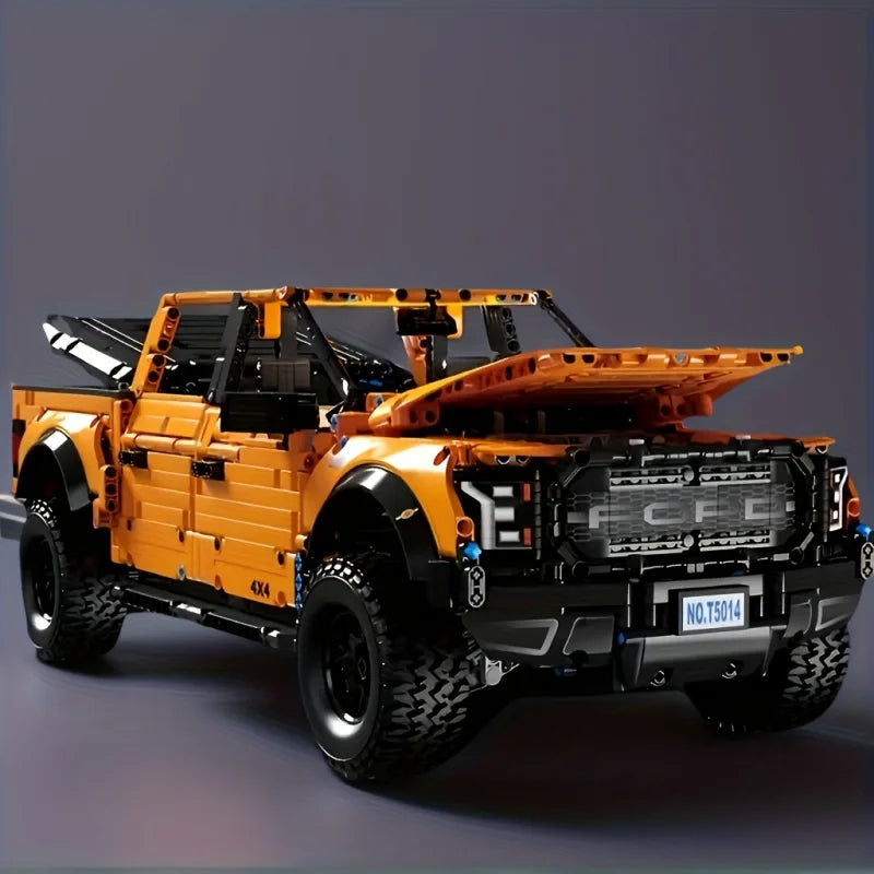 1:14 Sports Car Building Block Set, 1000+ Pieces, Ages 14 and Up - view 5