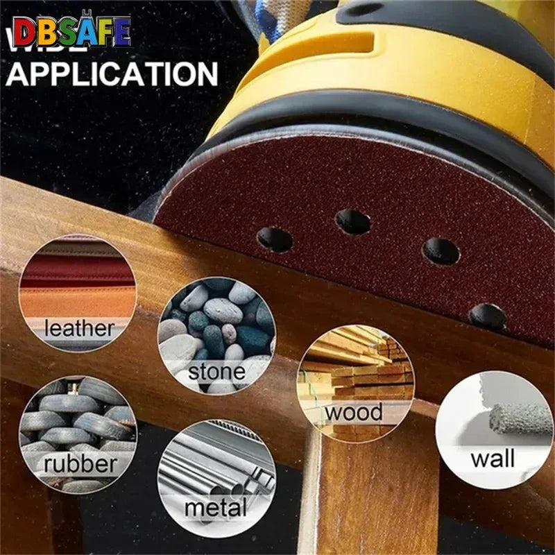 5-Inch Hook and Loop Sanding Discs 40-800 Grit Sandpaper for Random Orbital Sander