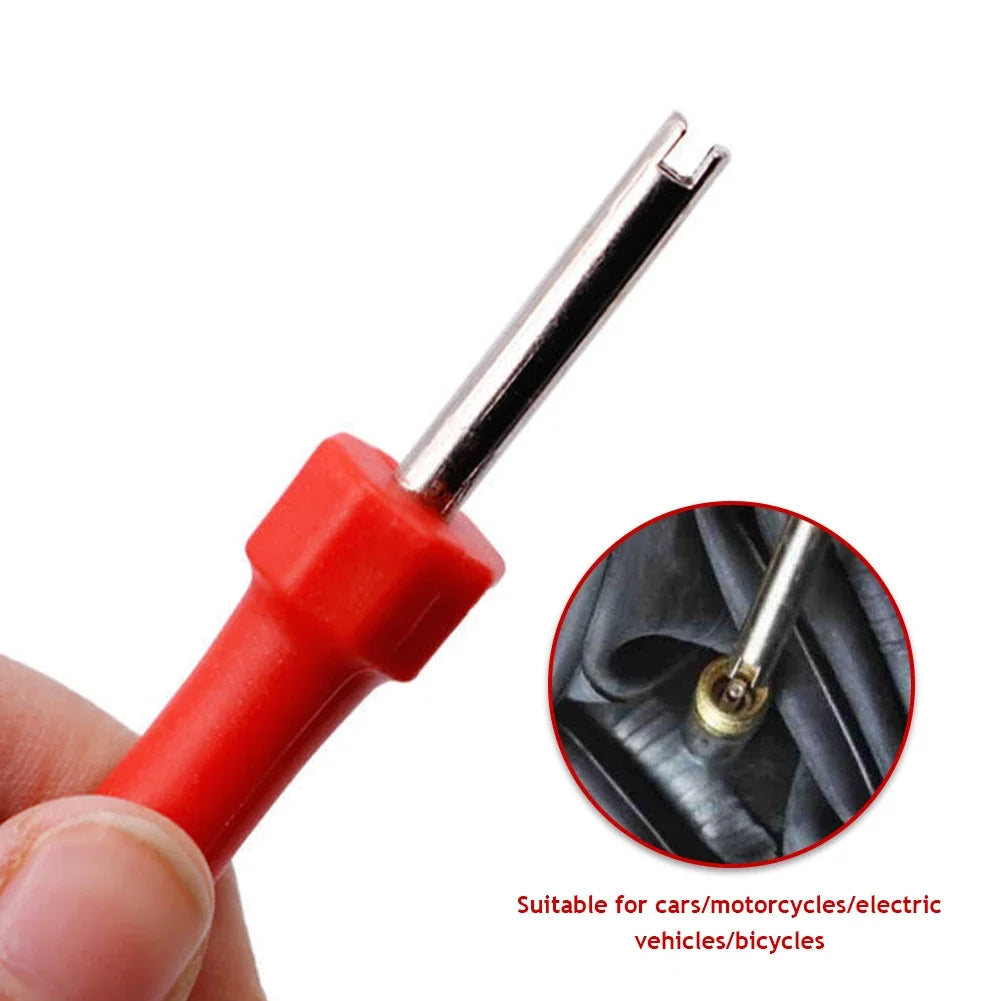 Tire Valve Core Tool - Long & Short Wrench for Cars & Bikes - image 8