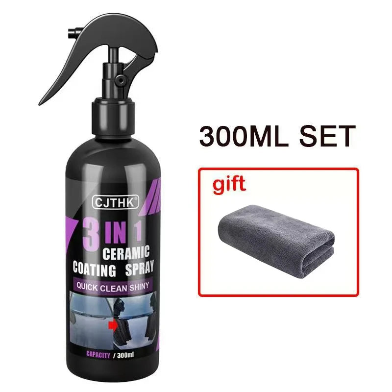 3-in-1 Ceramic Nano Coating Spray for Car Paint