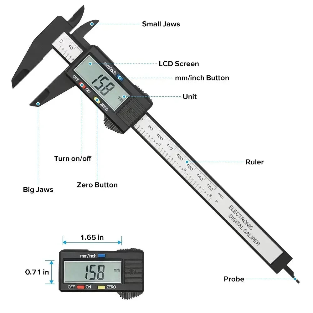 Digital Vernier Caliper – Precision Inspection Gauge