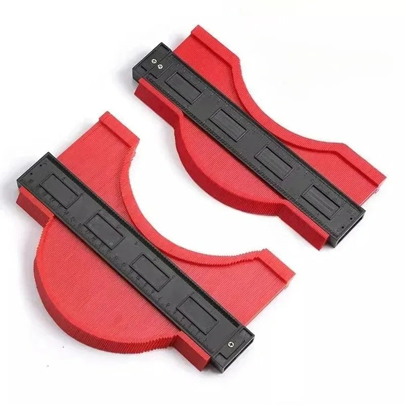 Profile Contour Gauge Line Copier Ruler Cutting Template Construction Woodworking Measuring Instrument Ceramic Tiling Tiles Tool