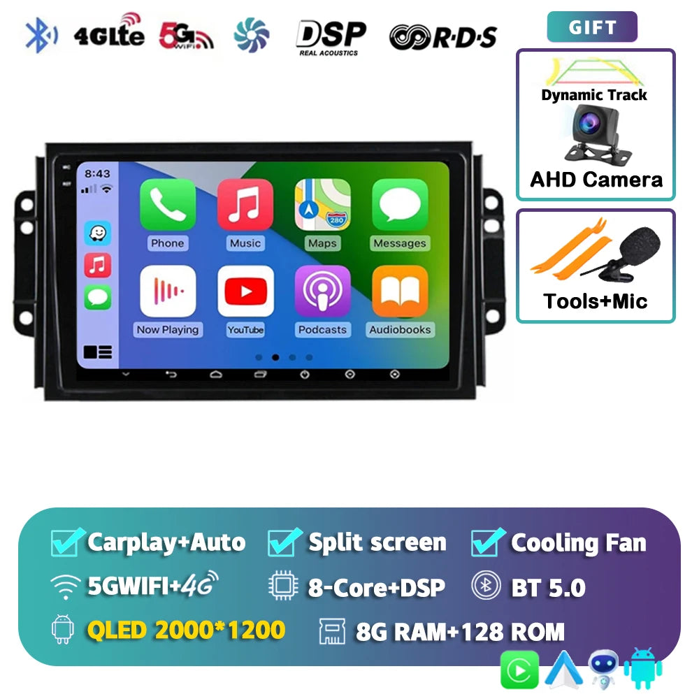 9-Inch Android CarPlay Multimedia Player for Chery Tiggo 2016-2020 - image 12