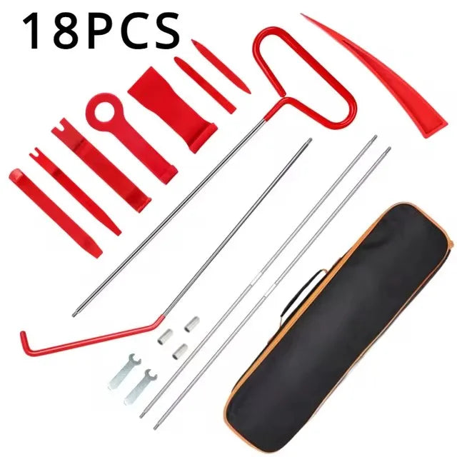 21PCS Car Door Panel Removal Tool Kit with Air Pump and Grabber - image 5