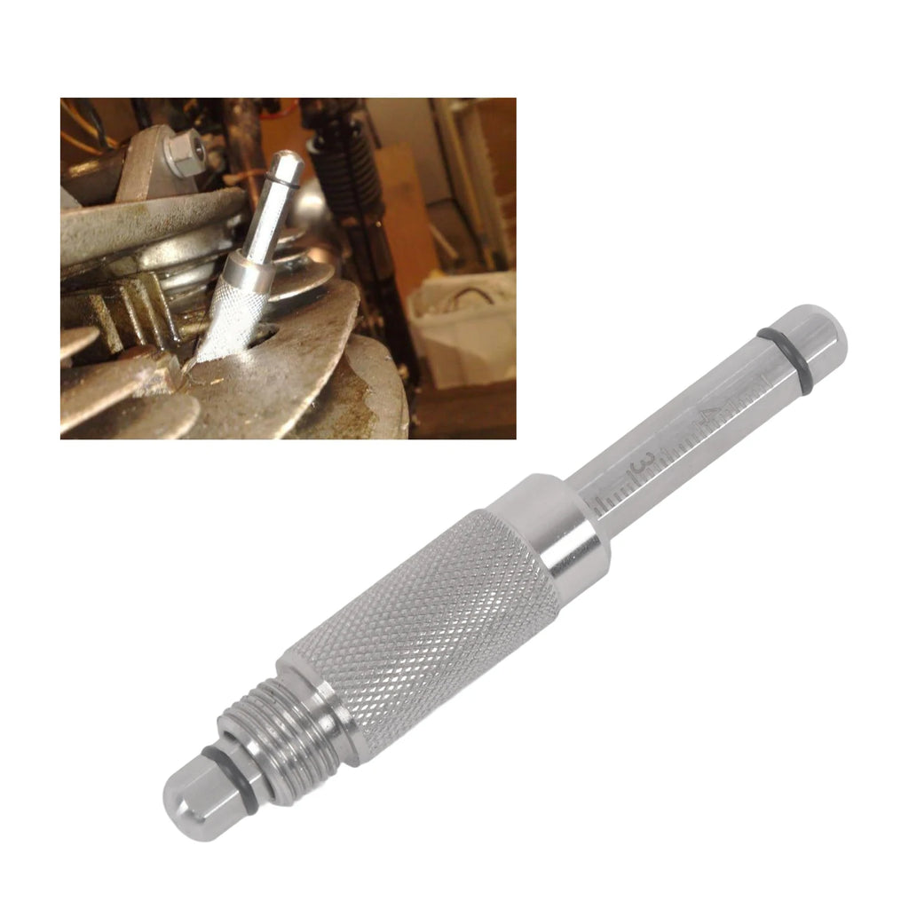 1PC Stainless Steel Top Dead Center TDC Timing Tool For 14MM Spark Plug Thread Center Motorcycle Accessories