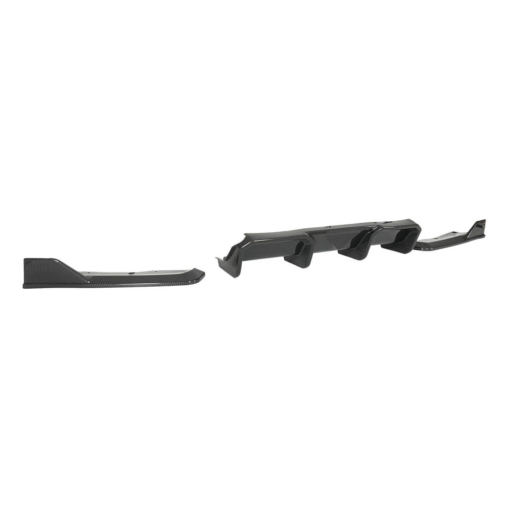 Rear Bumper Diffuser for Hyundai Elantra N 2024-2026, Gloss Black - view 17