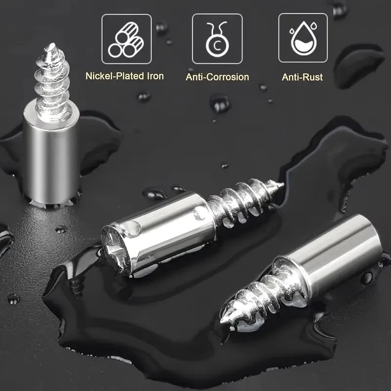 Heavy-Duty Floating Shelf Bracket with Self-Tapping Screws