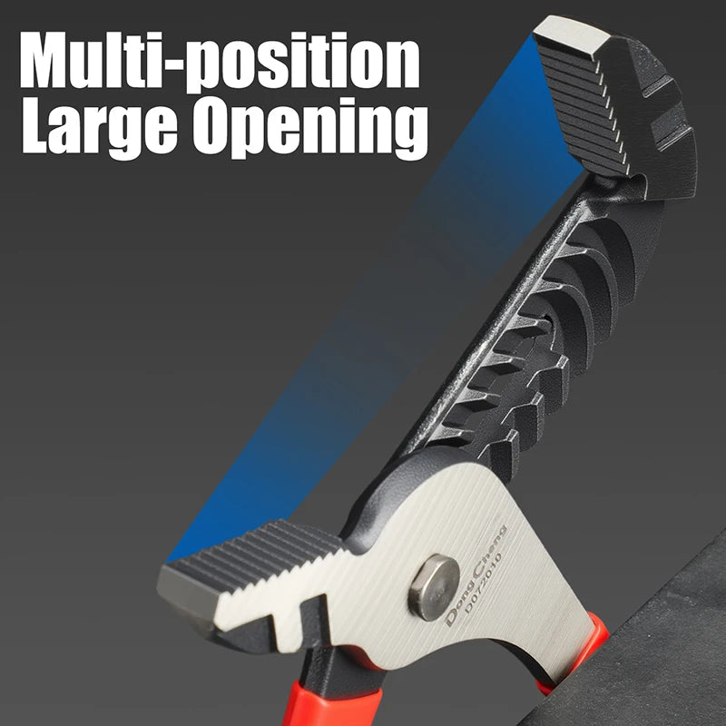 Quick-Release Water Pump Pliers Plumbing Pipe Wrench Adjustable Water Pipe Clamp