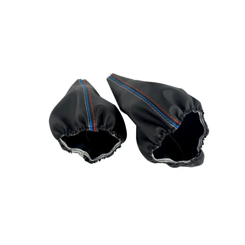 BMW E36 E46 M3 Leather Gear Shift & Handbrake Gaiter Set - image 5