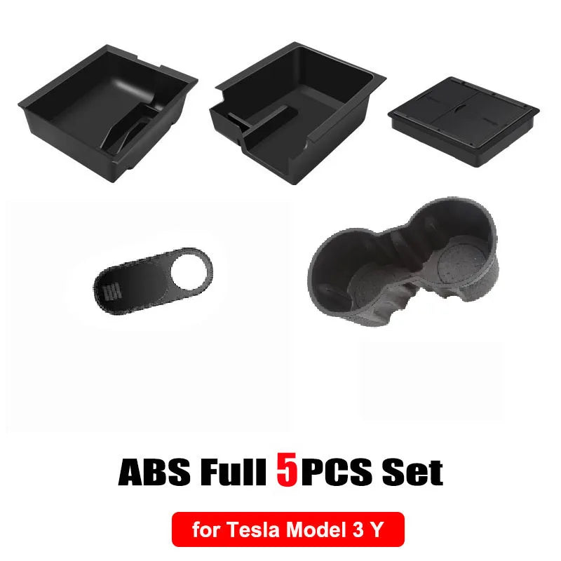 Center Console Armrest Trays for Tesla Model Y and Model 3