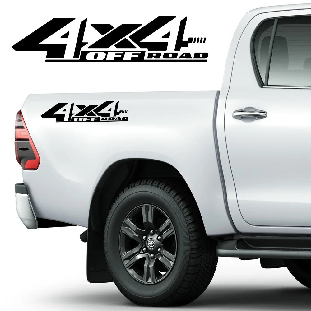 4x4 Off-Road Decal for Trucks & SUVs – Premium Vinyl Sticker