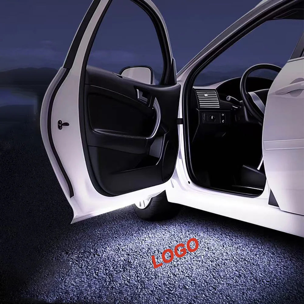Car Door Logo Projector Light – CREE LED Welcome Lamp Universal - image 5